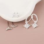 Load image into Gallery viewer, Earrings - Shelby Hoop &amp; Stud Trio
