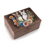 Load image into Gallery viewer, Embroidered Jewellery Box - Small

