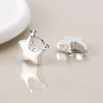 Load image into Gallery viewer, Earrings - Chunky Star Hoop
