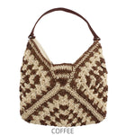 Load image into Gallery viewer, Crochet Hobo Bag
