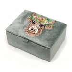 Load image into Gallery viewer, Embroidered Jewellery Box - Small
