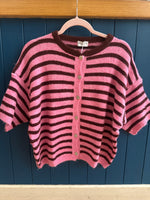 Load image into Gallery viewer, Alpaca Stripe Cardigan
