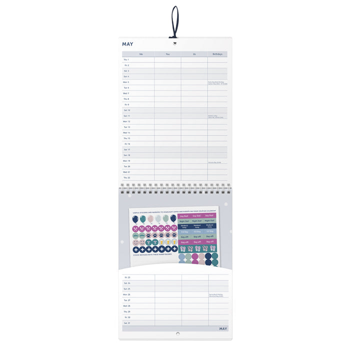 Busy B Couples Calendar