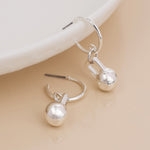 Load image into Gallery viewer, Earrings - Ball Hoop
