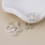 Load image into Gallery viewer, Earrings -  Pia Hoop &amp; Stud Trio
