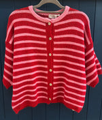 Load image into Gallery viewer, Alpaca Stripe Cardigan
