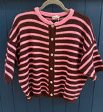 Load image into Gallery viewer, Alpaca Stripe Cardigan
