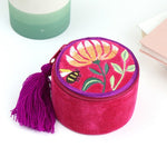 Load image into Gallery viewer, Embroidered Jewellery Case
