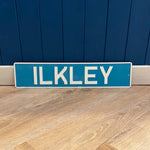 Load image into Gallery viewer, &#39;Ilkley&#39; Enamel Sign
