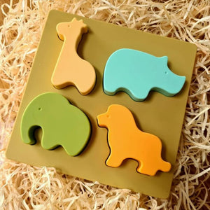 Silicone Animal Shape Sorter