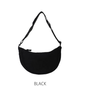 Corduroy Half Moon Bag