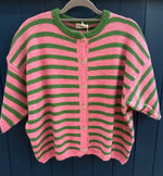 Load image into Gallery viewer, Alpaca Stripe Cardigan
