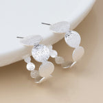 Load image into Gallery viewer, Earrings - Disc Hoops
