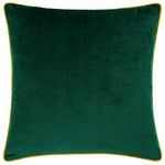 Load image into Gallery viewer, Meridian Velvet Cushion Emerald/Moss: Emerald/Moss / Feather Rich Filled / 55 x 55cm
