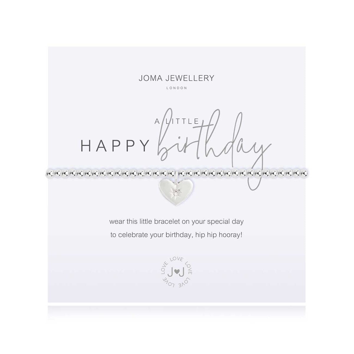 Joma Jewellery 'A Little' Happy Birthday