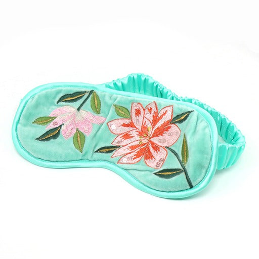 Embroidered Eye Mask