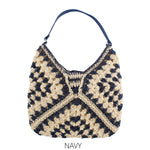 Load image into Gallery viewer, Crochet Hobo Bag
