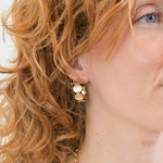 Load image into Gallery viewer, Earrings - Disc Hoops

