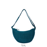 Load image into Gallery viewer, Corduroy Half Moon Bag
