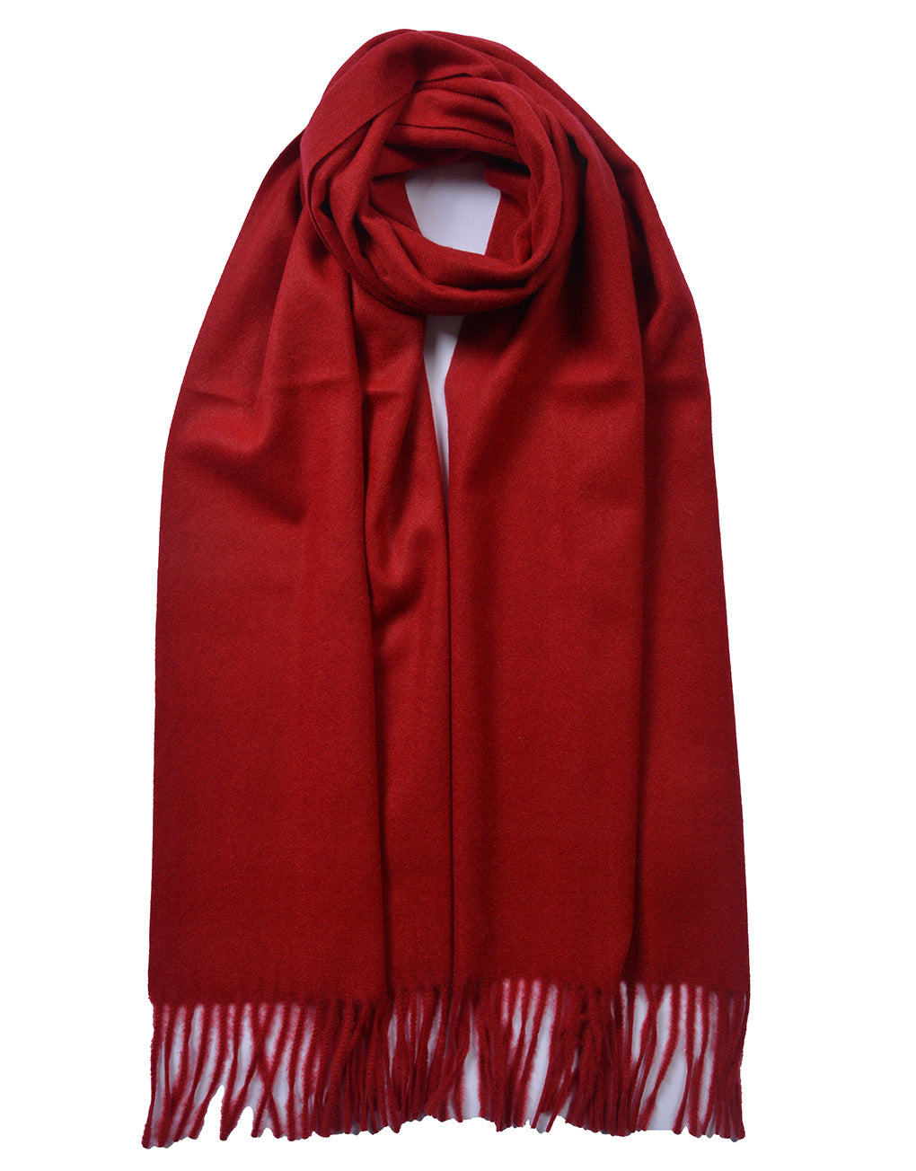 Plain Cashmere Mix Scarf