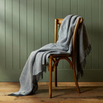Load image into Gallery viewer, Wool Blanket - Fishbone
