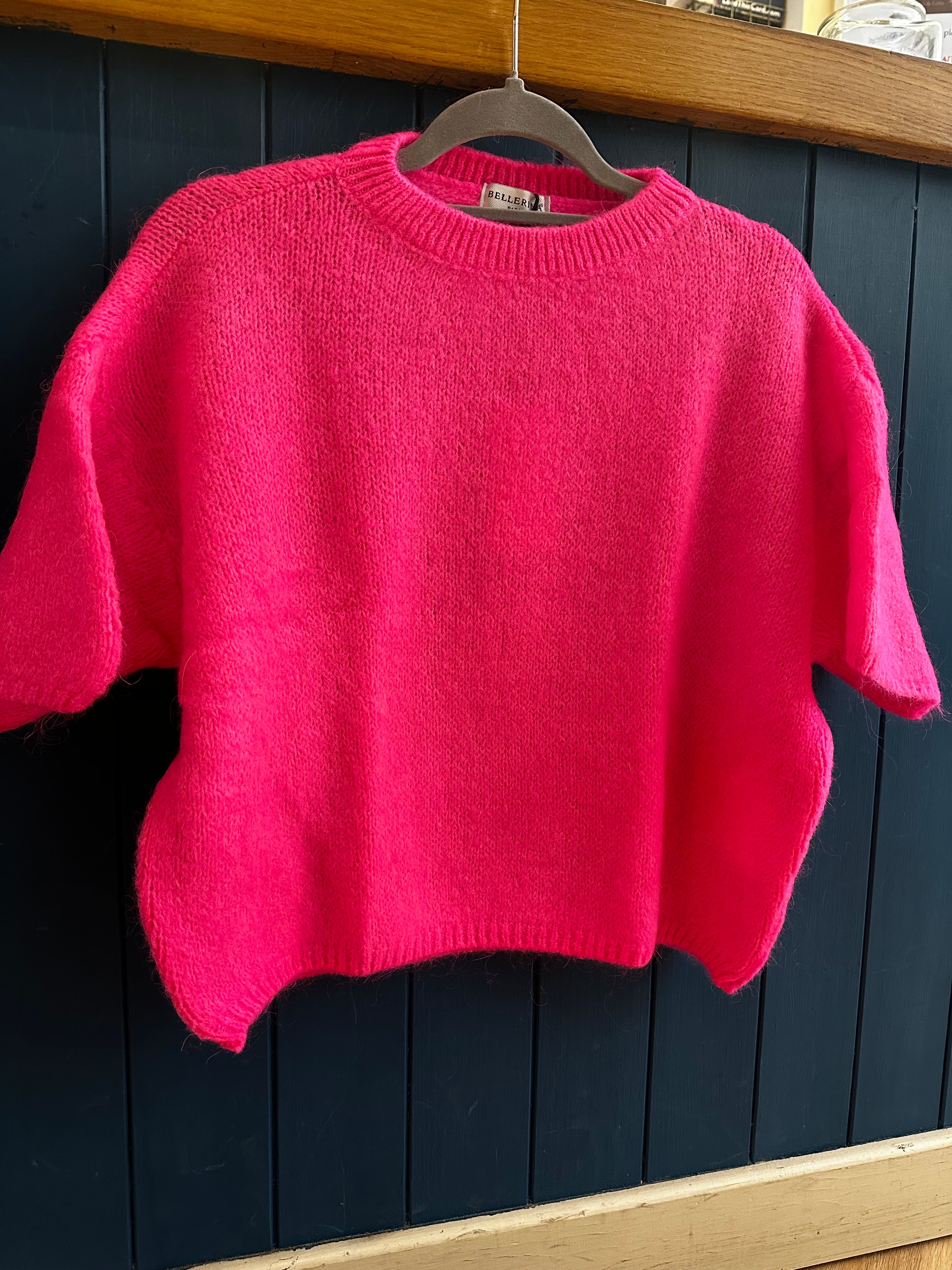Mohair Cropped Jumper