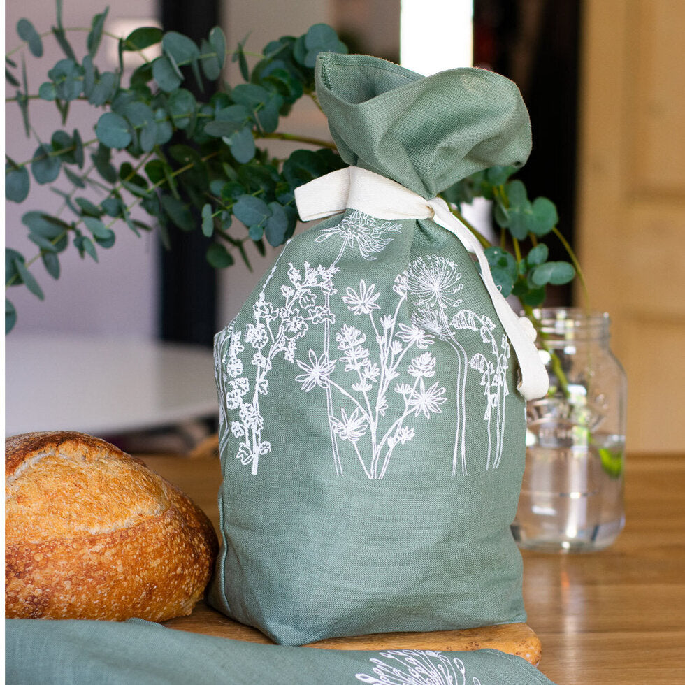 Linen Breathable Bread Bag
