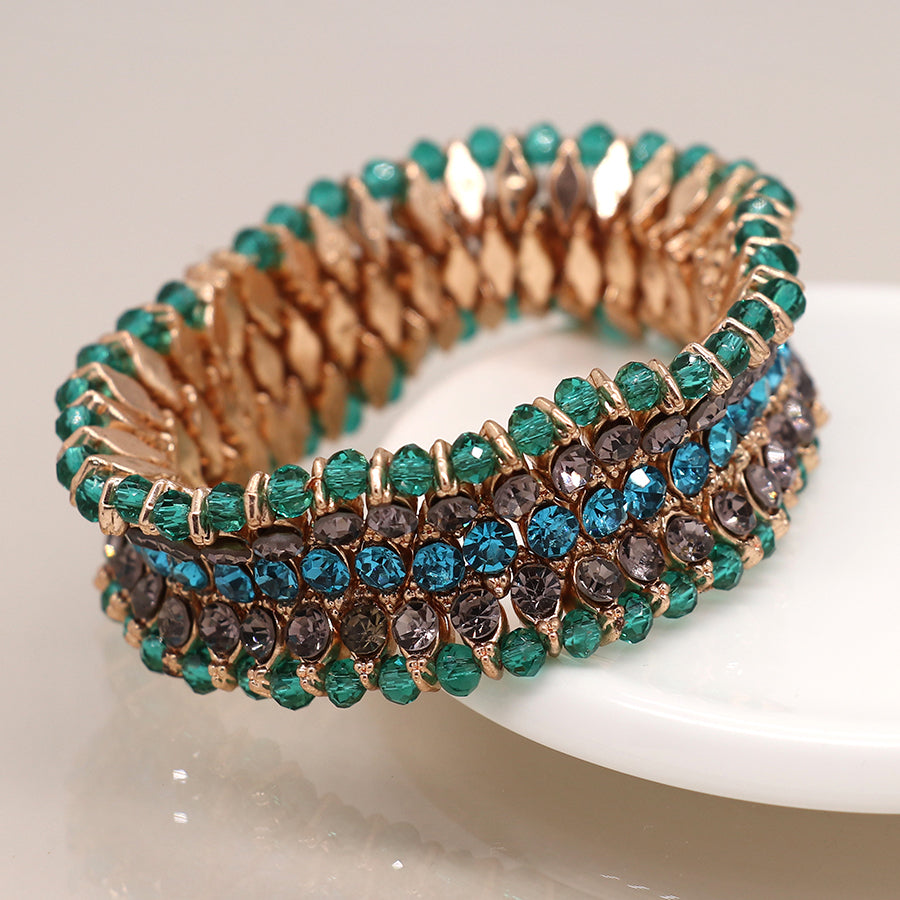 Bracelet - Crystal Layers