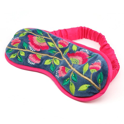 Embroidered Eye Mask