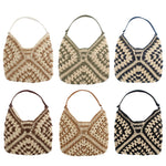 Load image into Gallery viewer, Crochet Hobo Bag
