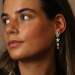 Load image into Gallery viewer, Earrings - Sparkle Star Drop
