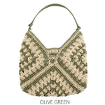 Load image into Gallery viewer, Crochet Hobo Bag

