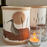 Load image into Gallery viewer, Parchment Candle Cover
