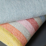 Load image into Gallery viewer, Wool Blanket - Rainbow Stripe
