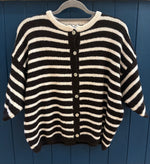 Load image into Gallery viewer, Alpaca Stripe Cardigan
