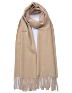 Load image into Gallery viewer, Plain Cashmere Mix Scarf
