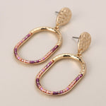 Load image into Gallery viewer, Earrings - Pink Bead Drop
