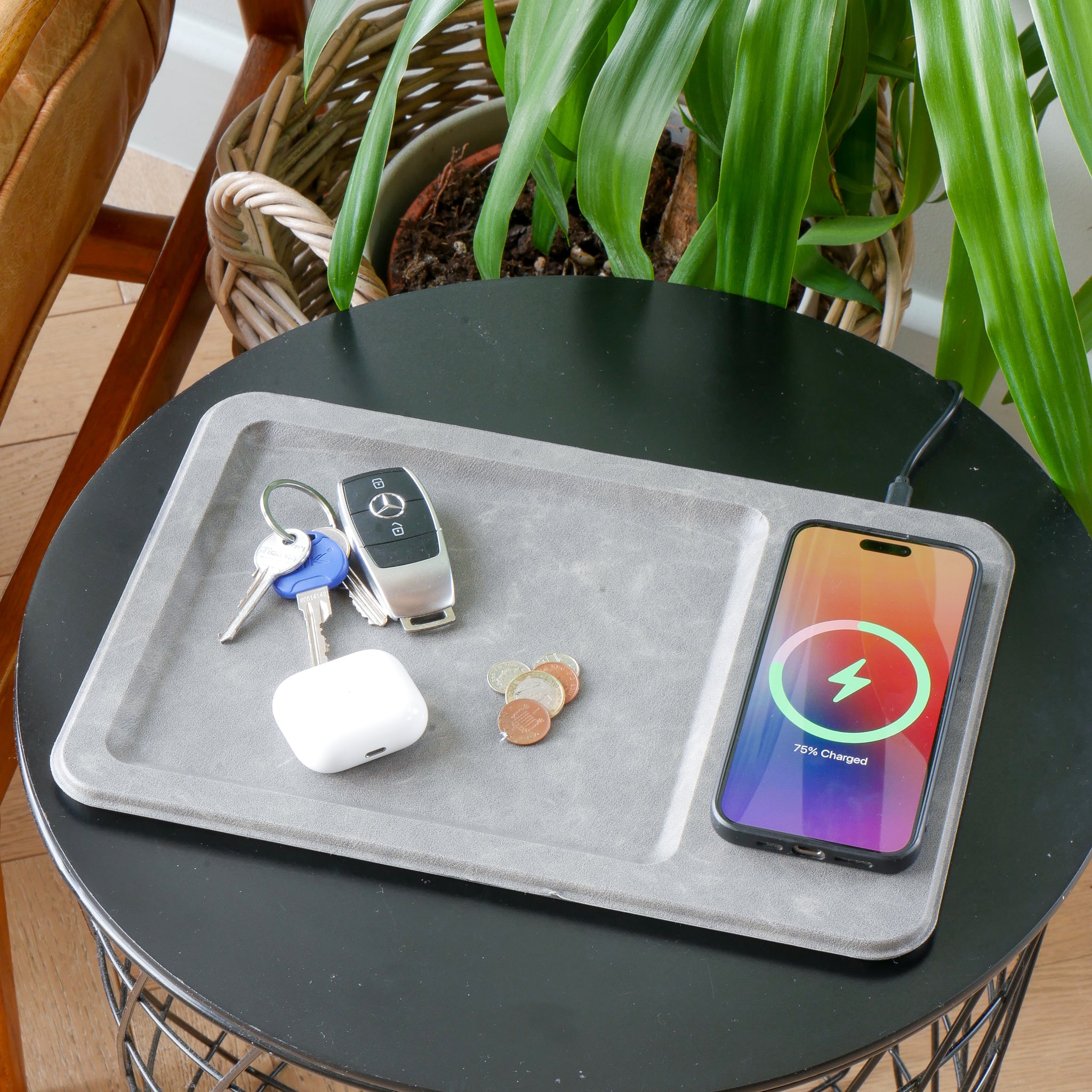 Charger Vanity Tray