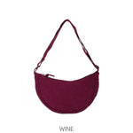 Load image into Gallery viewer, Corduroy Half Moon Bag

