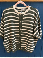 Load image into Gallery viewer, Alpaca Stripe Cardigan
