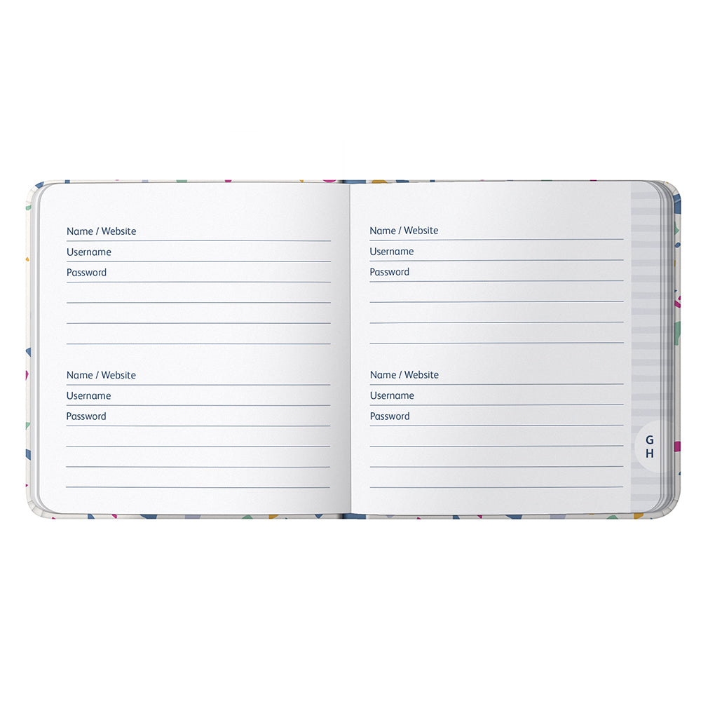 Busy B Password Book