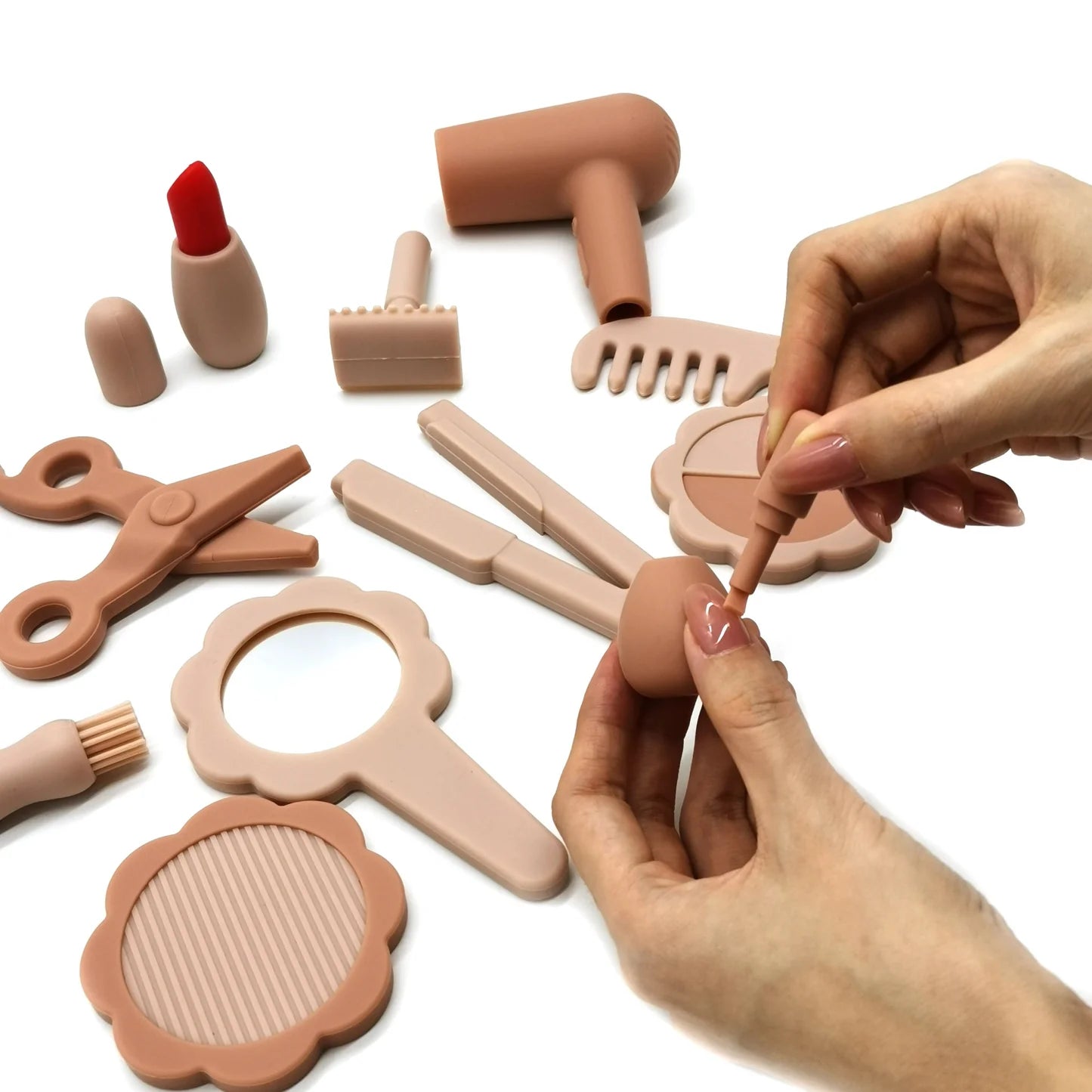 Silicone Hair & Beauty Set
