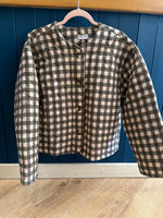 Load image into Gallery viewer, Gingham Quilted Jacket
