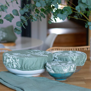 Linen Bowl Covers - Set of 3