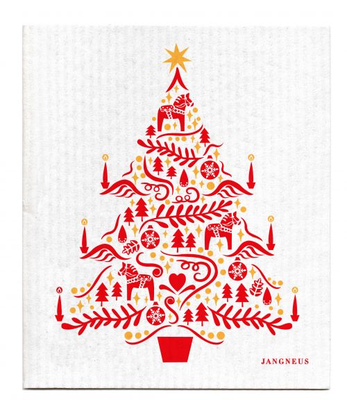 Christmas Jangneus Dishcloth