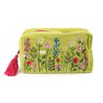 Load image into Gallery viewer, Embroidered Cosmetic Bag

