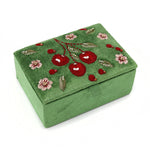 Load image into Gallery viewer, Embroidered Jewellery Box - Small
