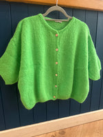 Load image into Gallery viewer, Mohair Cropped Cardigan
