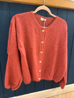 Load image into Gallery viewer, Mohair Long Sleeve Crop Cardigan
