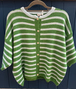 Load image into Gallery viewer, Alpaca Stripe Cardigan
